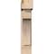 Ekena Millwork Westlake Block Smooth Bracket w/ Offset Brace, Douglas Fir, 7 1/2"W x 24"D x 36"H BKT0806X24X36WTL05SDF - alternate 2